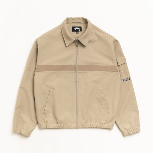Stussy Mechanic Jacket - Khaki | 35th North
