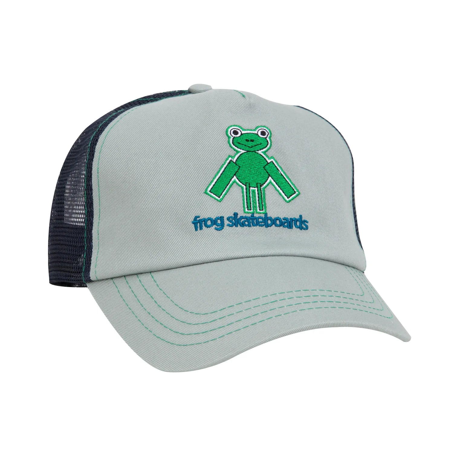 Perfect Frog Trucker Hat - Grey/Navy