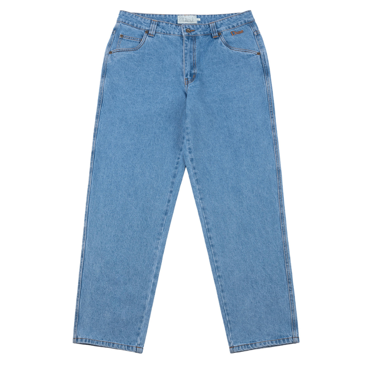 Dime Classic Relaxed Denim Pants - Blue Washed