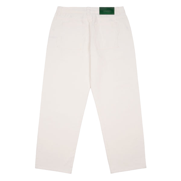 Dime Relaxed Denim Pants - Off White - 35th North