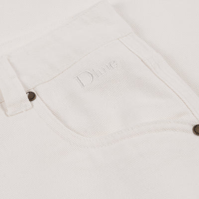 Dime Relaxed Denim Pants - Off White