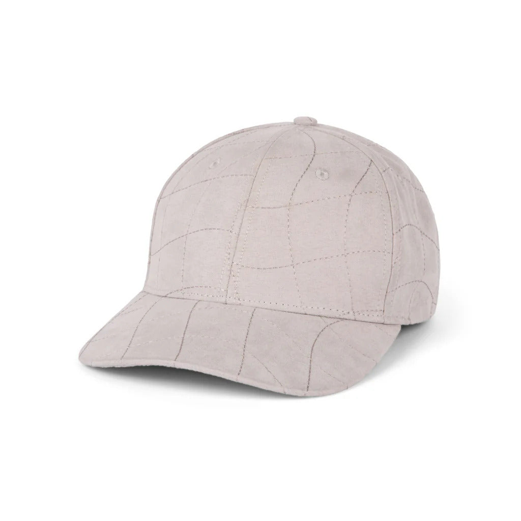 Dime Wave Quilted Full Fit Cap - Ash