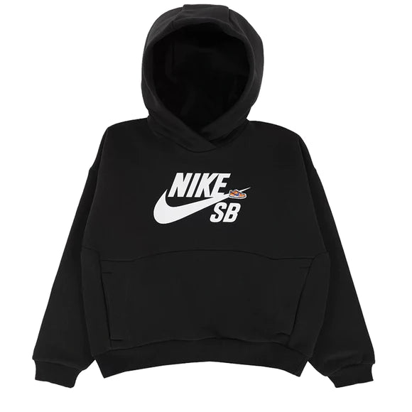 Nike SB Kids Icon Hoodie - Black