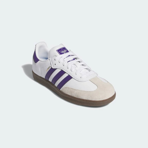 Adidas Samba ADV - White / Purple / Gum | 35th North Adidas Samba ADV - White / Purple / Gum | 35th North