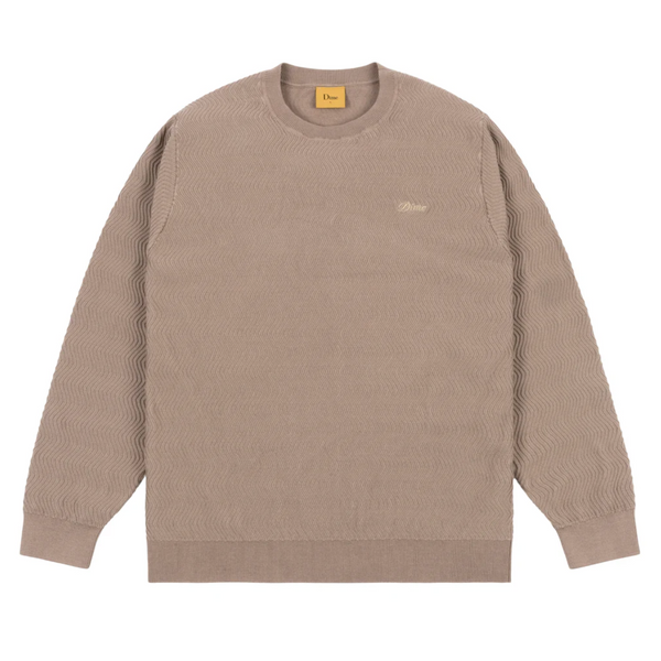 Dime Wave Cable Knit - Tan - 35th North