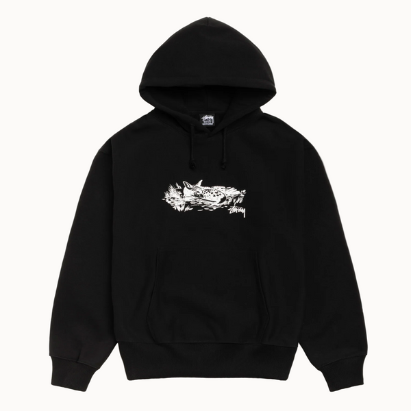 Stussy Fawn Hoodie - Black - 35th North
