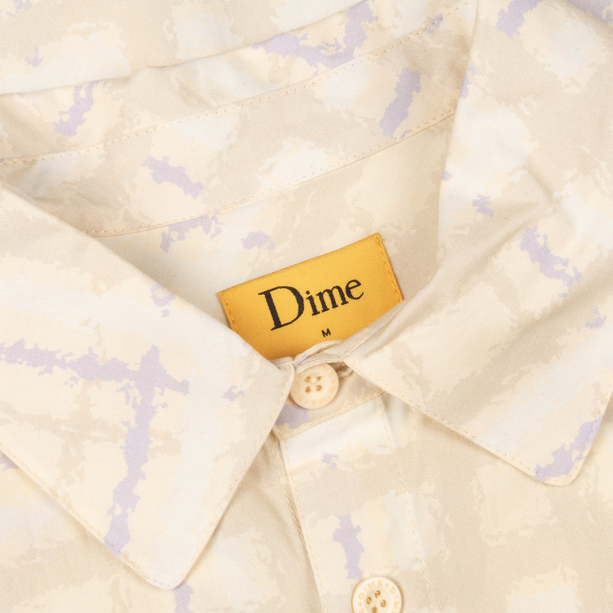 Dime Resort Plaid Shirt - Cream Multi