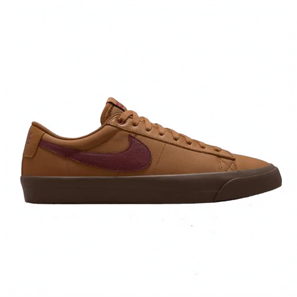 Nike SB Blazer Low Pro GT - LT British Tan / Dark Team Red display picture 3