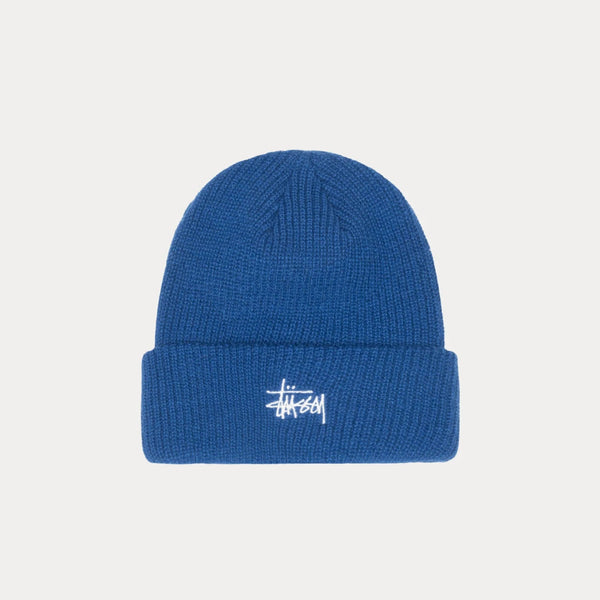 Stussy Basic Cuff Beanie - Azure - 35th North