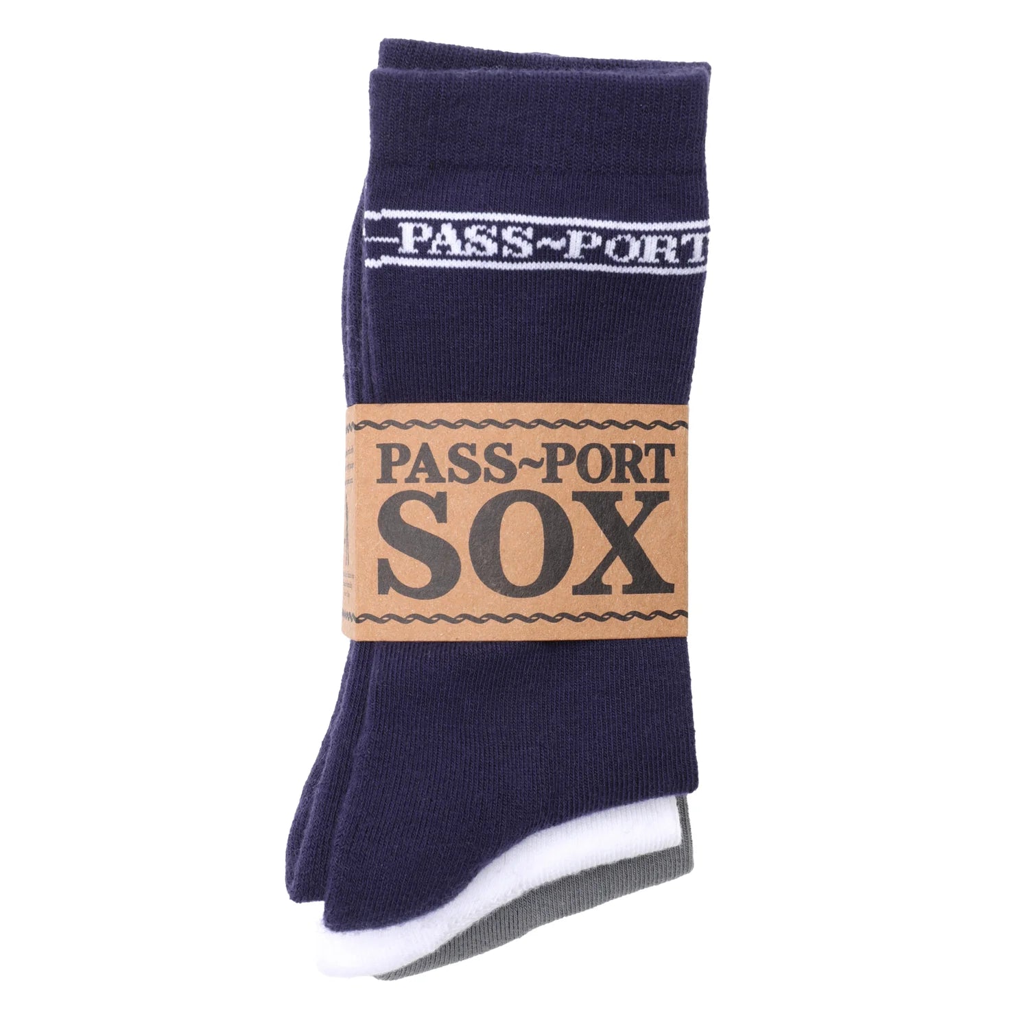 Pass~Port Socks - 3 Pack