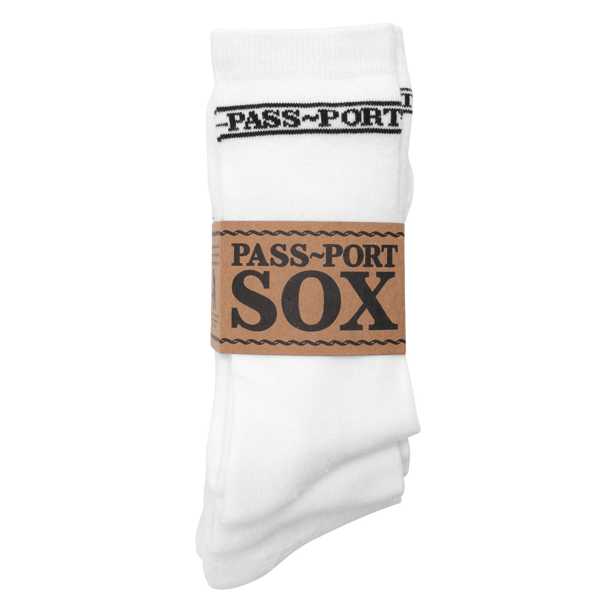 Pass~Port Hi Sox (3 Pack) - White