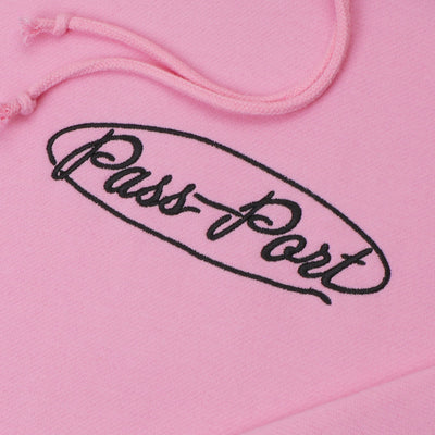 Passport Ovalit Hooded Sweatshirt - Light Pink