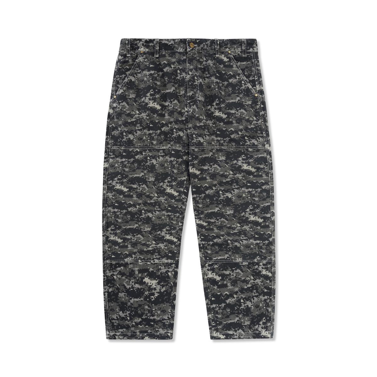 Butter Goods Work Pants - Dark Digital Camo