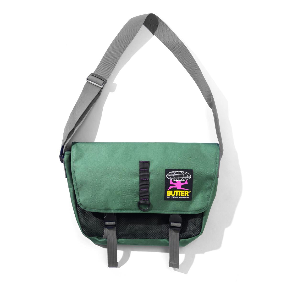 Butter Goods Commute Side Bag - Green / Grey