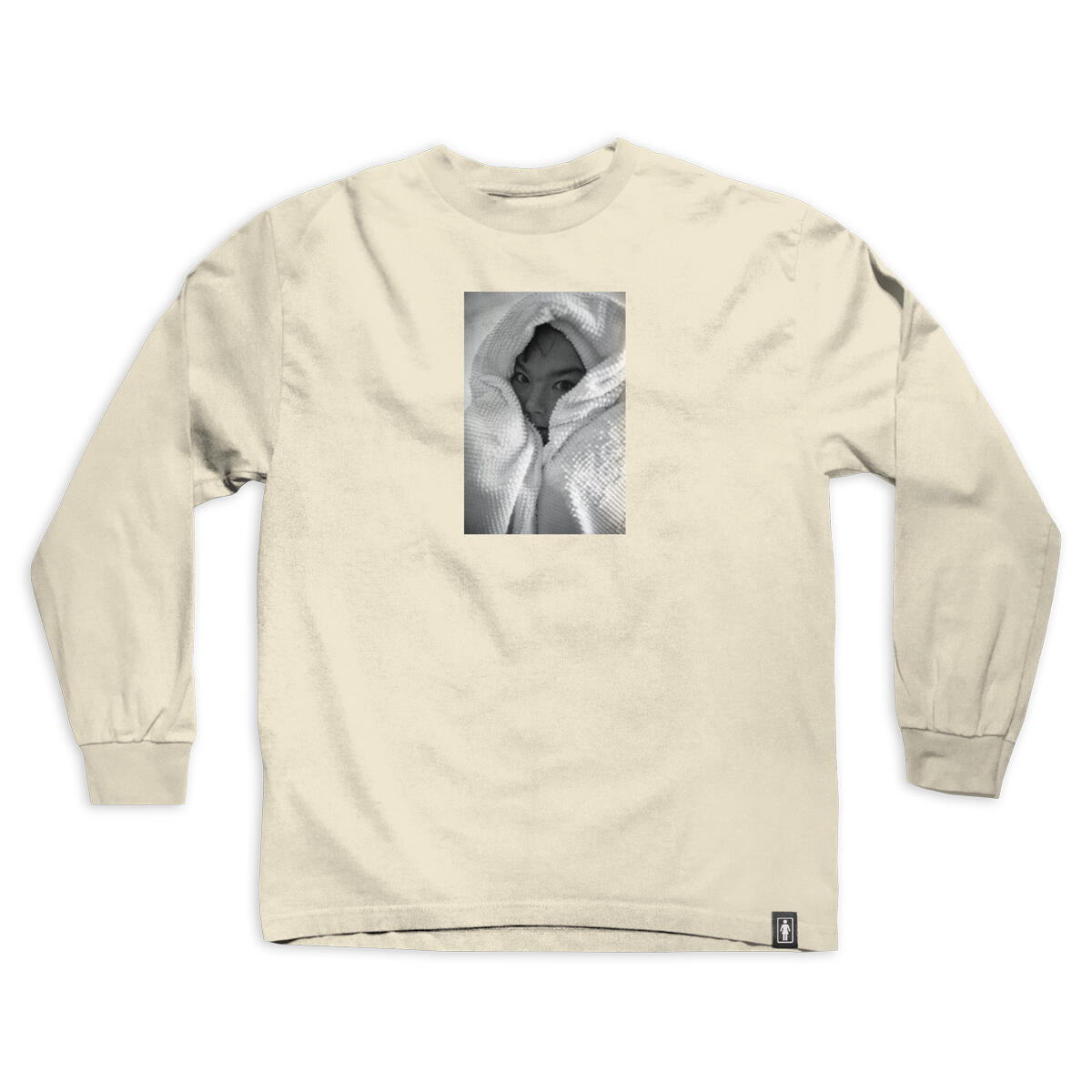 Girl 'Björk' Longsleeve Tee - Ivory