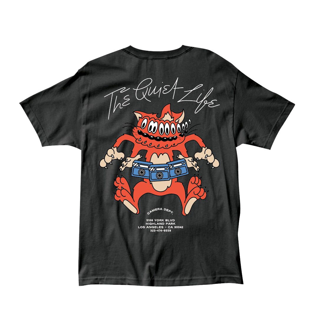 The Quiet Life Shakey Cat Tee - Black