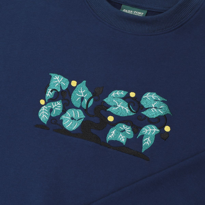 Pass~Port Orchard Organic Tee - Navy