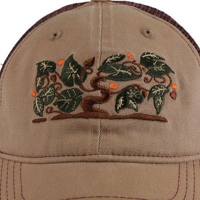 Pass~Port 'Orchard Leagues' Truckers Cap - Sand