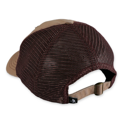 Pass~Port 'Orchard Leagues' Truckers Cap - Sand