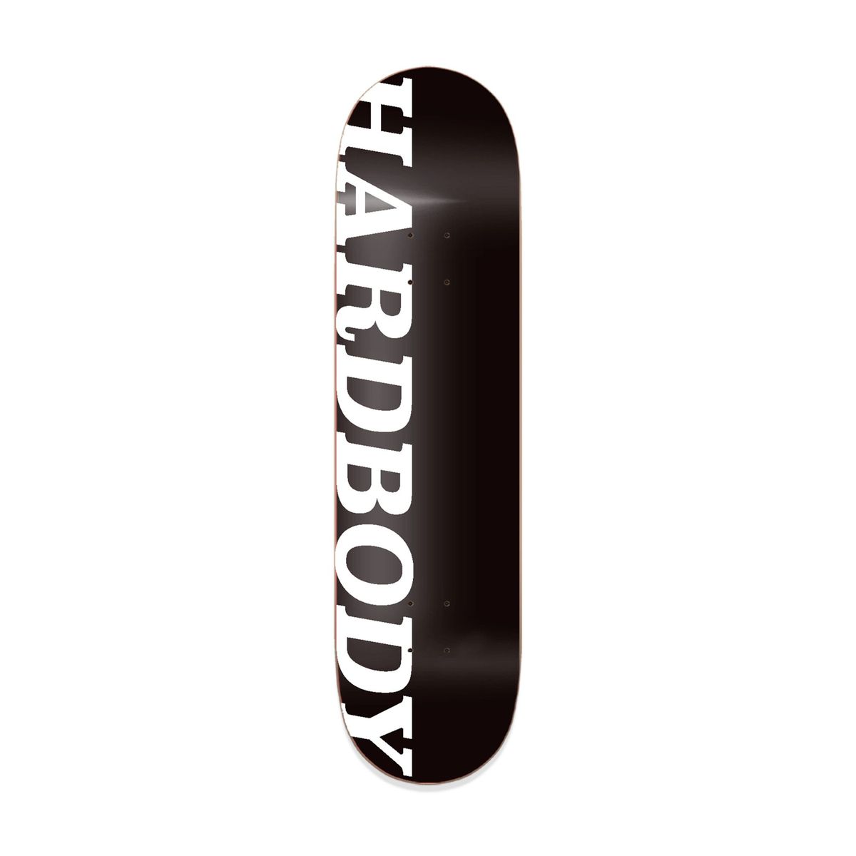 Hardbody OG LOGO Deck | Black/White - 8.25 / 8.5 / 8.75