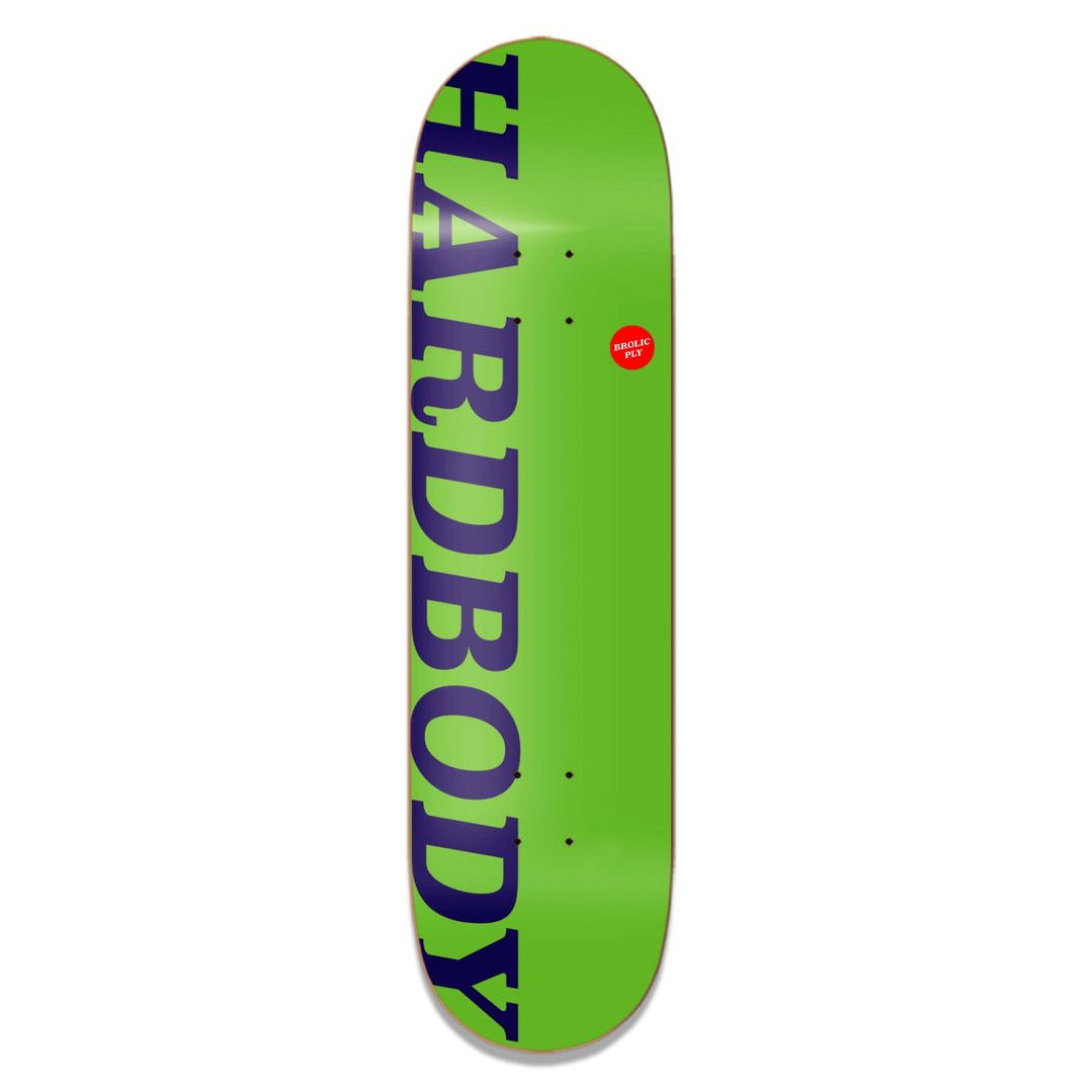 Hardbody BROLIC PLY | GREEN Deck - 8.5