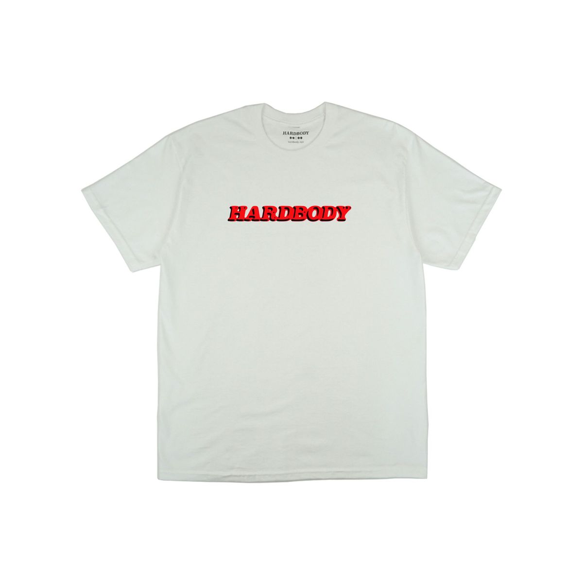 Hardbody Ink Blot Logo Tee - White