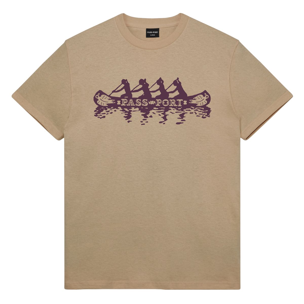 Pass~Port Canoe Tee - Sand