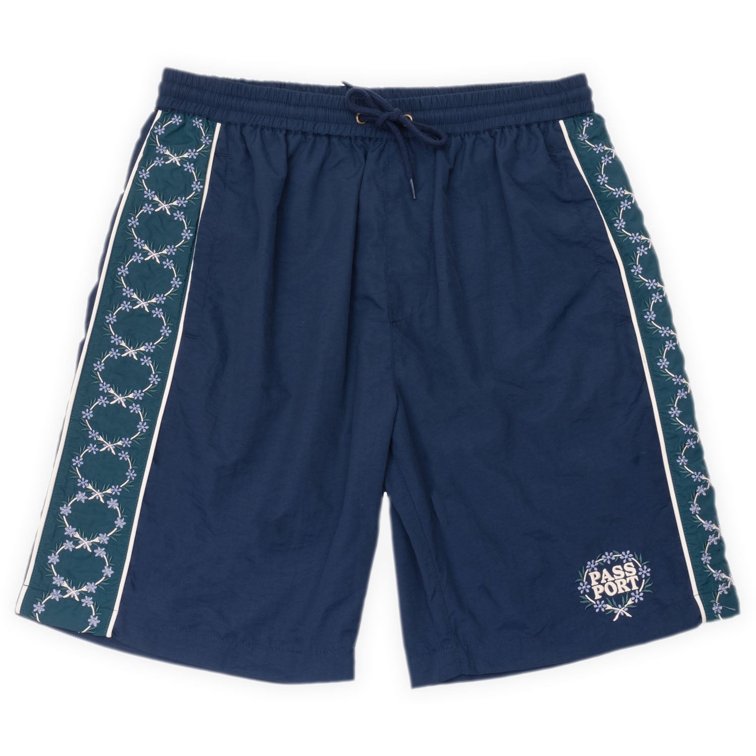 Pass~Port Wattle RPET Casual Shorts - Navy / Teal