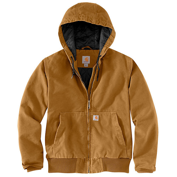 Carhartt Insulated Active Jacket - Loose Fit - Washed Duck - Khaki