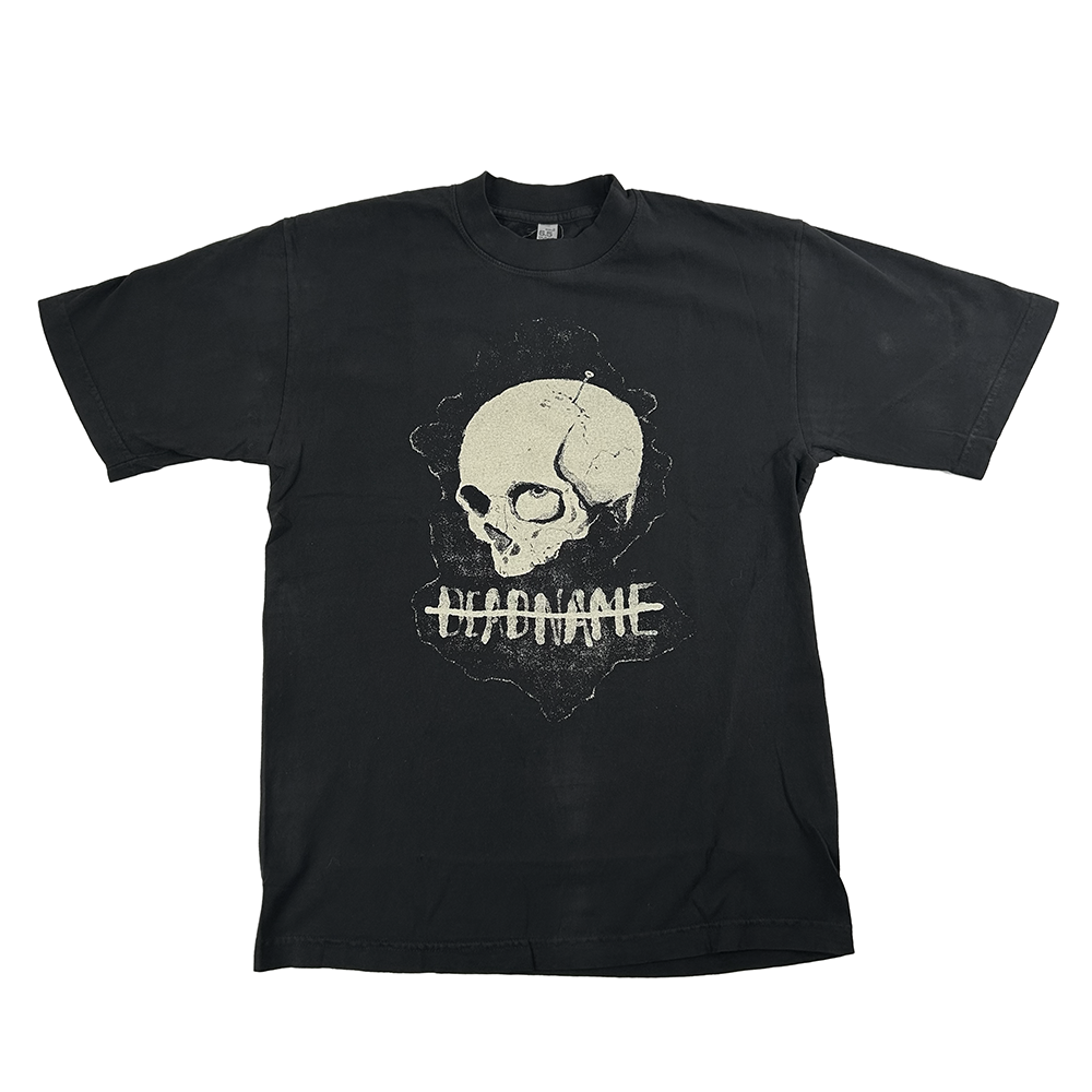 Tacky Joy Factory DEADNAME Skull T-Shirt - Black