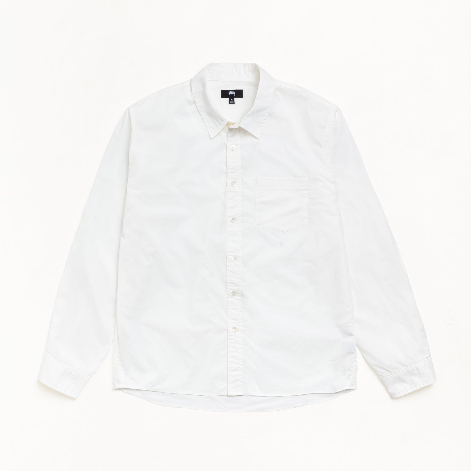 Stussy Standard LS Shirt - White