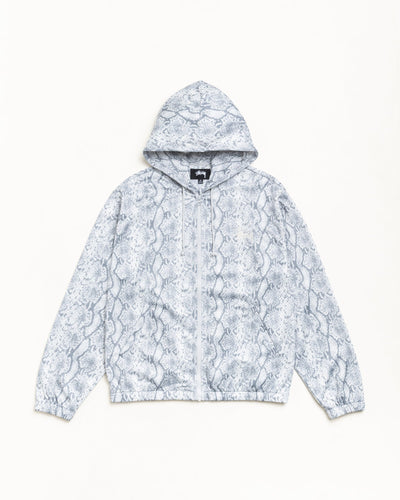 Stussy Athletic Mesh Zip Hood - Snake