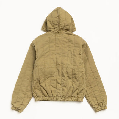 Stussy Quilted Canvas Work Jacket - Olive