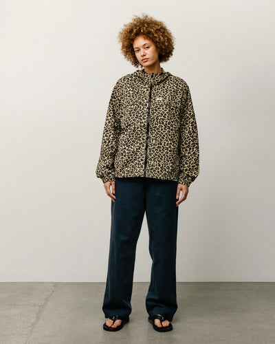 Stussy Lightweight Hooded Jacket - Cheetah