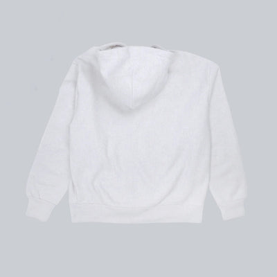 Stussy Brass Zip Knit Hood - Heather Grey