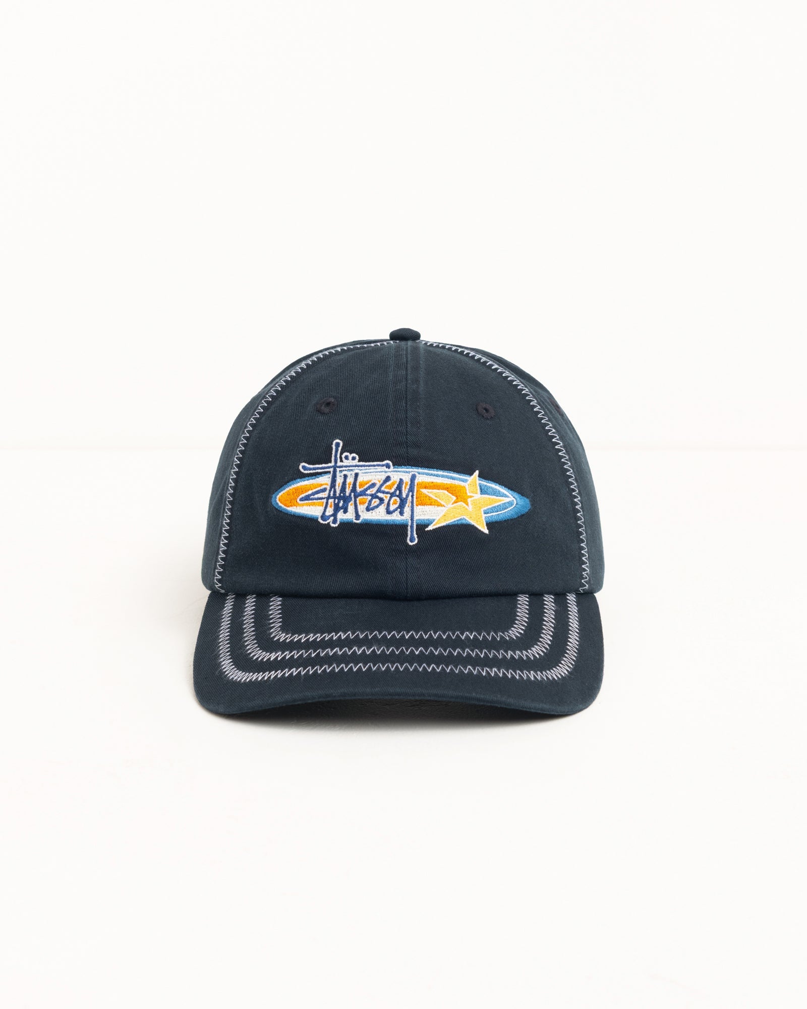 Stussy LP Oval Star Cap - Black