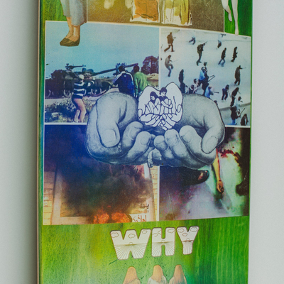 Fucking Awesome Store Collage Gradient Deck - 8.25