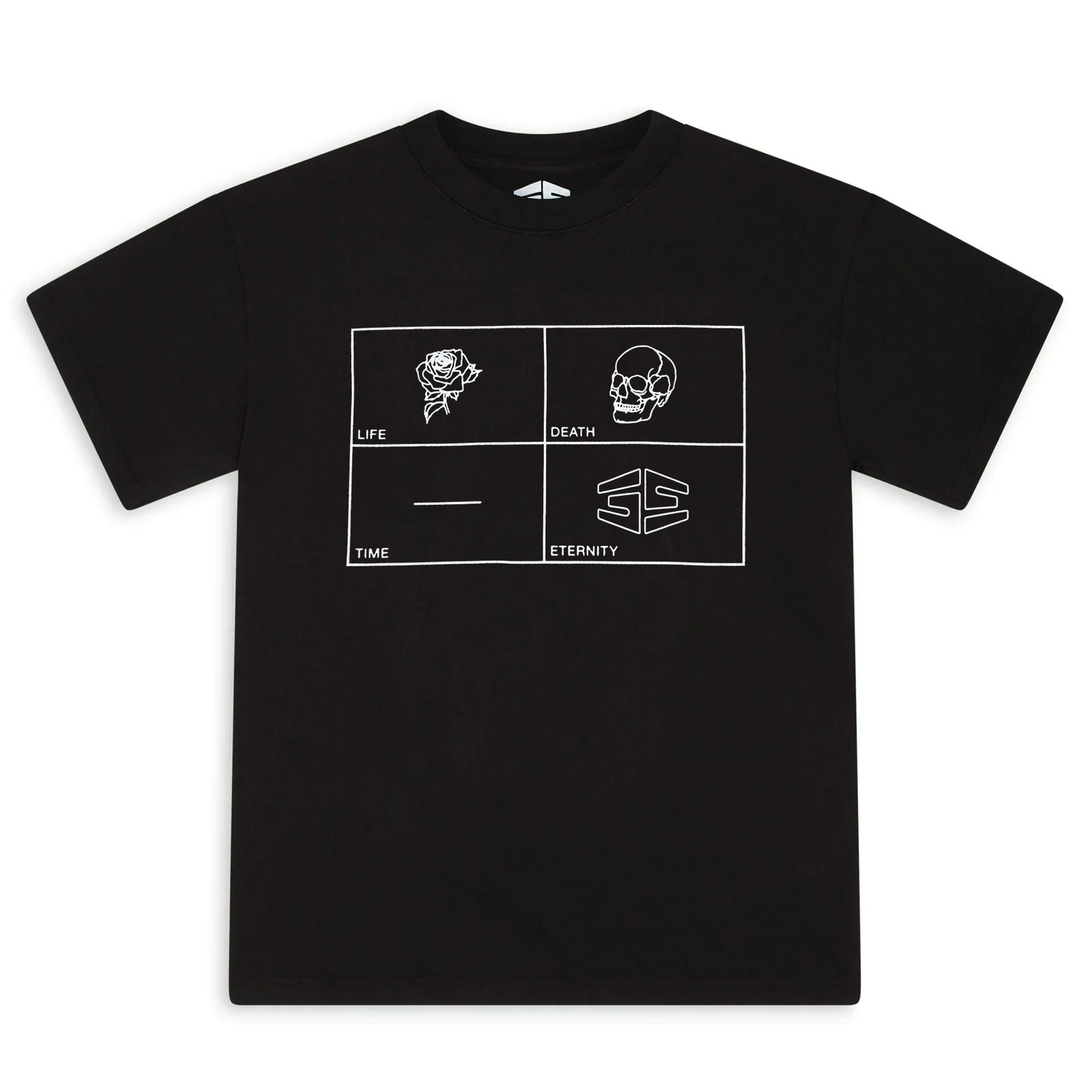 35th North 'Life|Death|Time|Eternity' Tee - Black