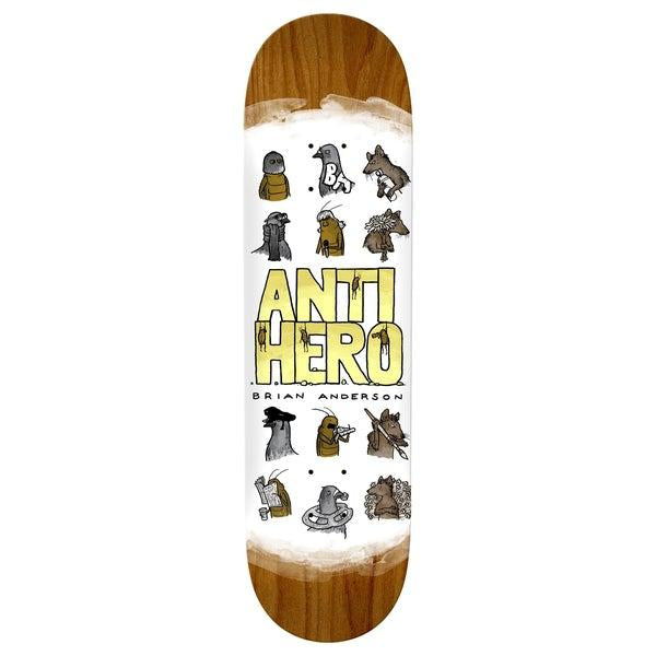Anti-Hero Brian Anderson Usual Suspects Skateboard Deck 8.75