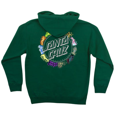 Santa Cruz X Pokemon Energy Dot Hooded Sweatshirt - Forrest
