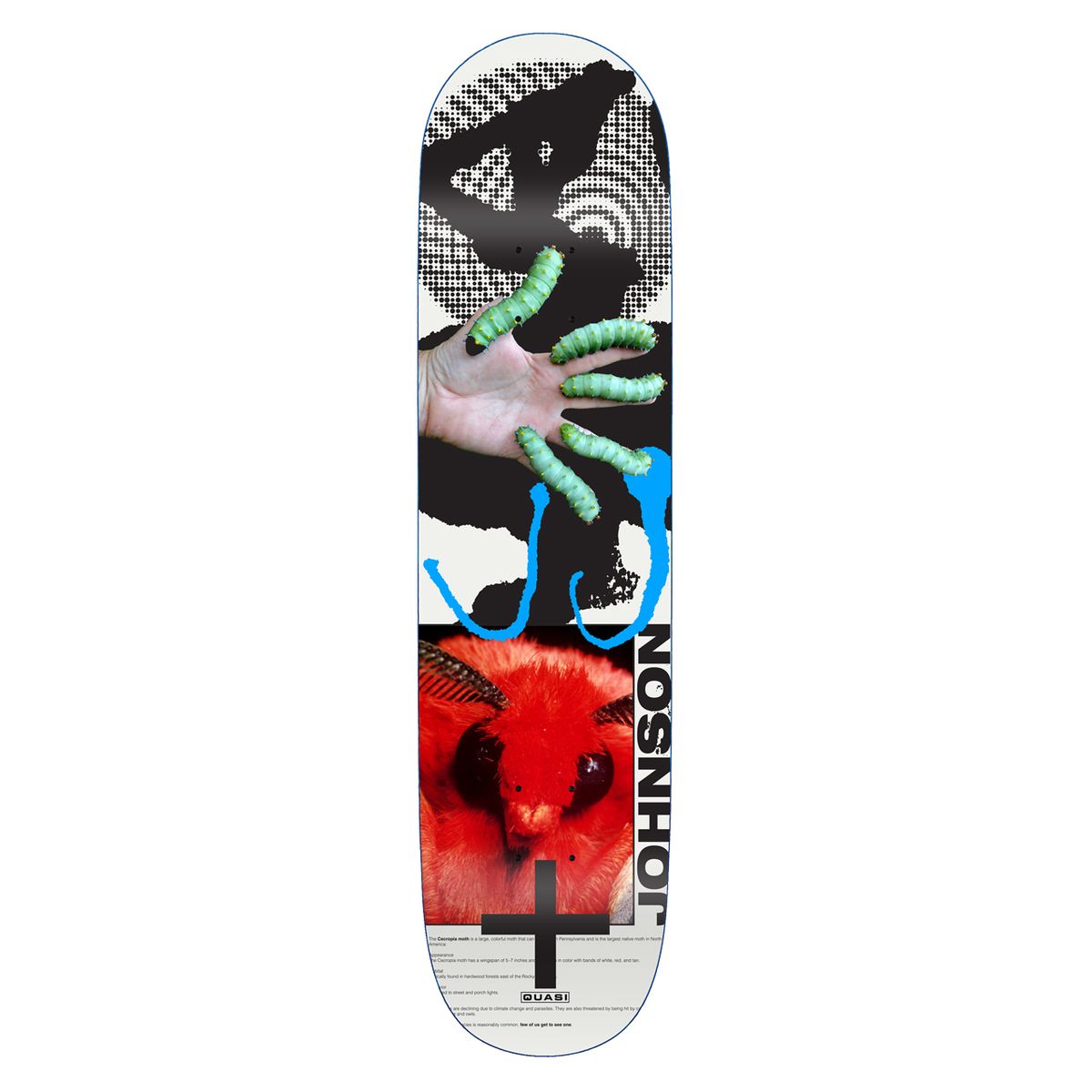 Quasi Johnson ‘Moth’ Deck - 8.25