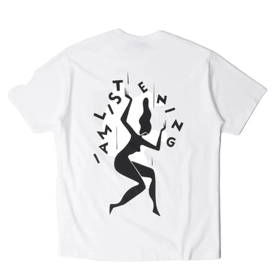 Parra Not listening T-Shirt - White