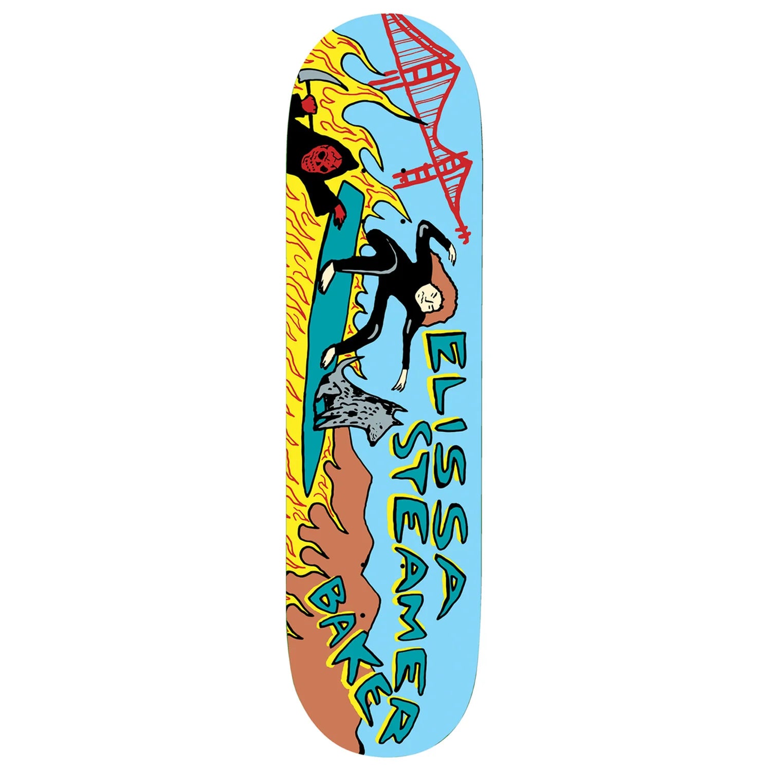 Baker Elissa Steamer Rippin Ranman Deck - 8.25