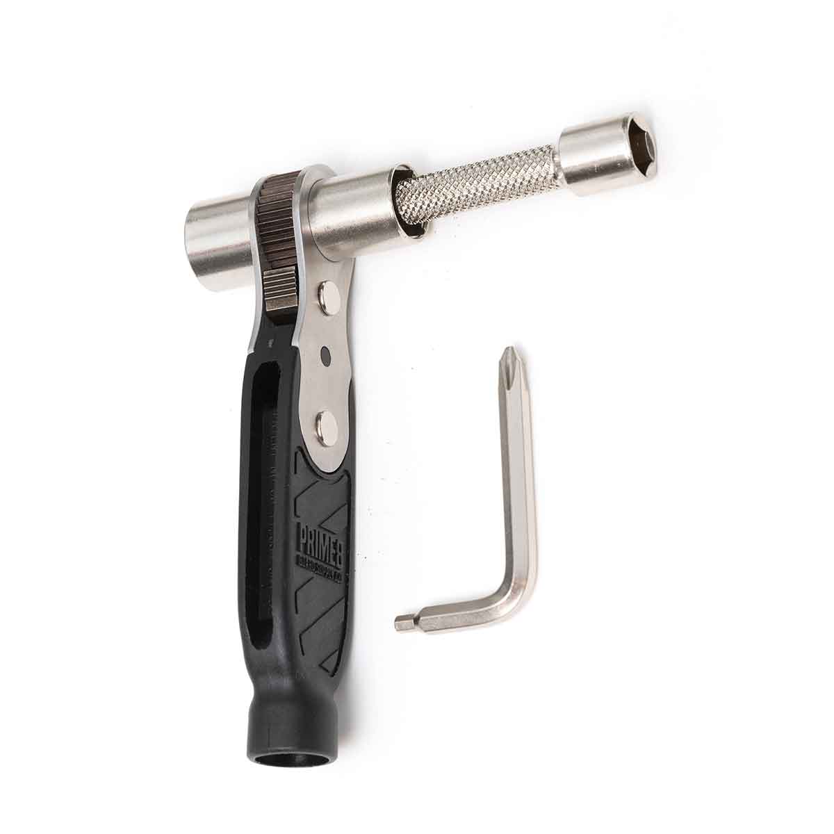 Prime8 Triple Ratchet Lite Skate Tool - Black