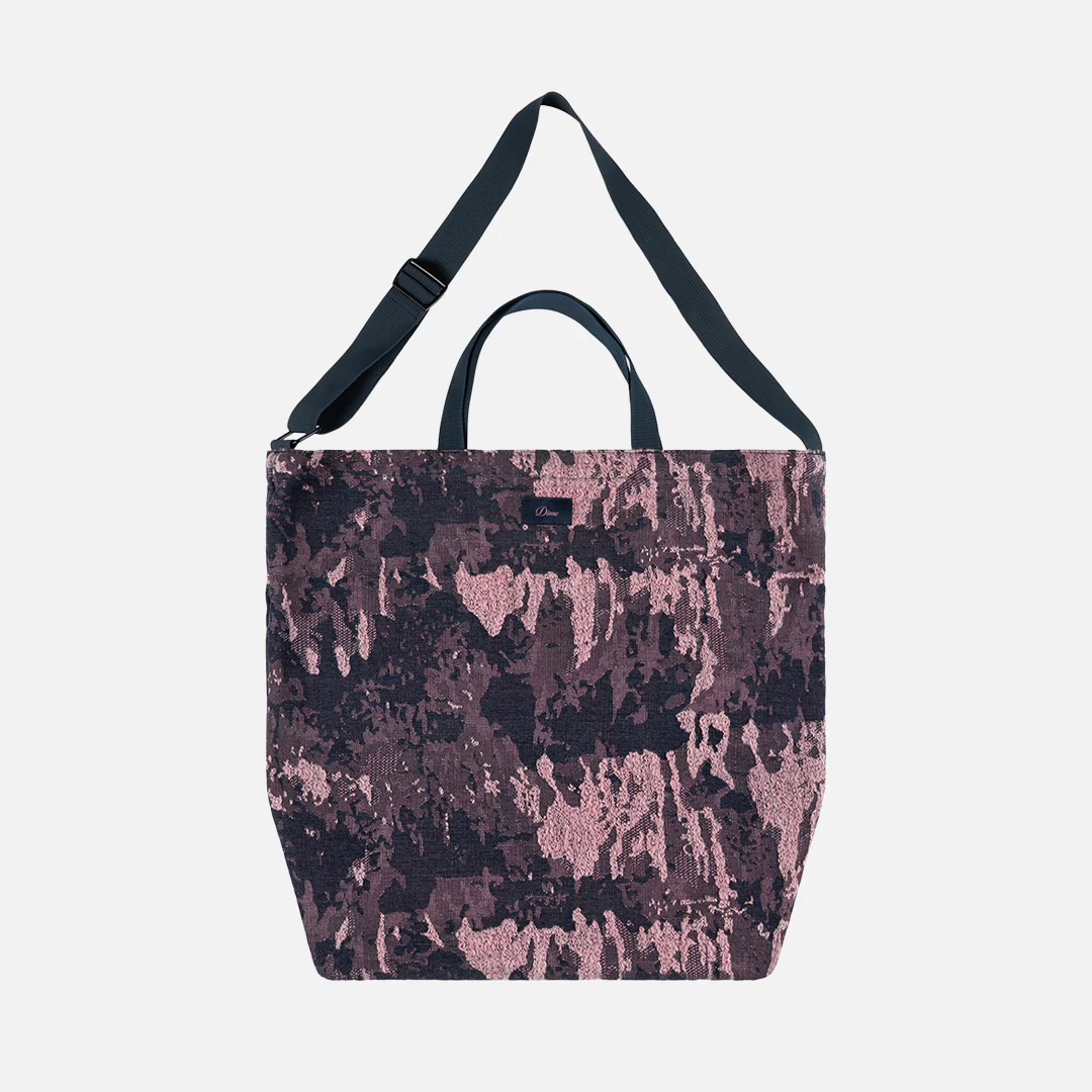 Dime Distressed Messenger Bag - Pink Camo