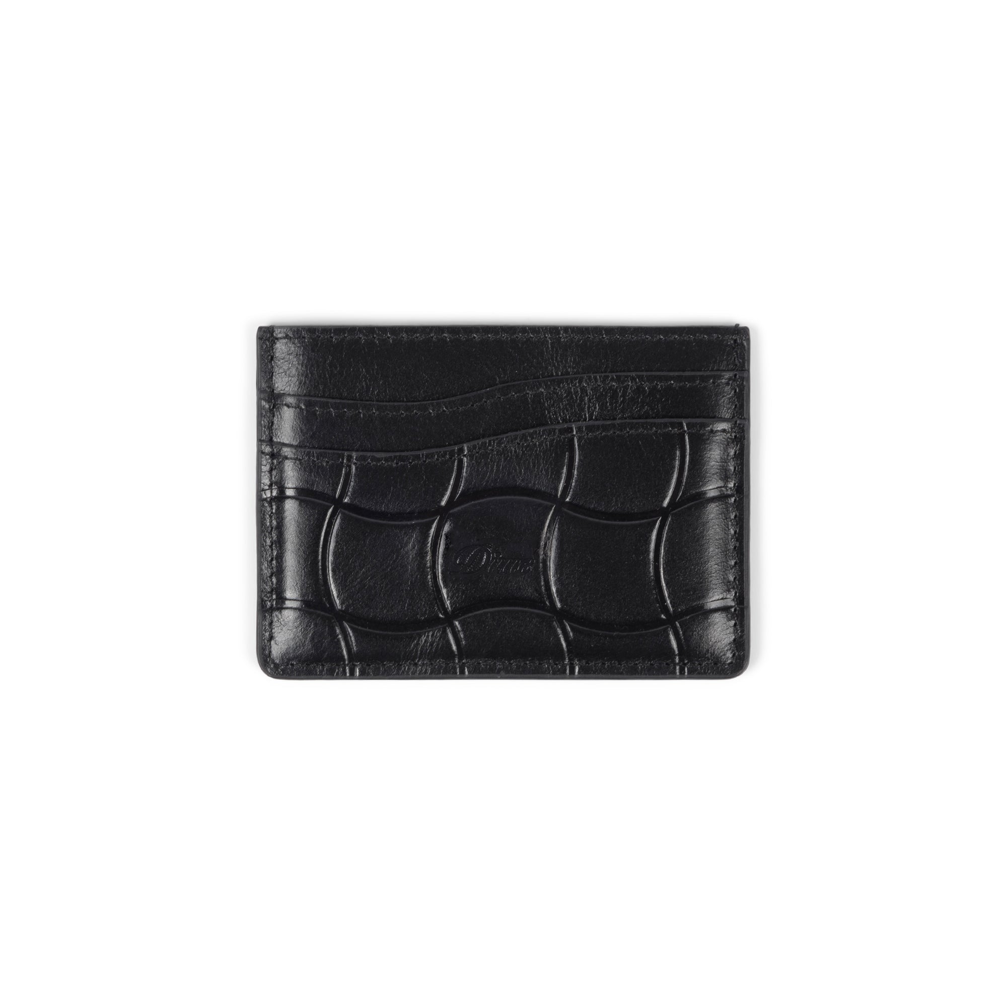 Dime Quilted Cardholder - Black