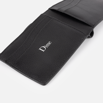 Dime Classic Leather Wallet - Black