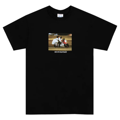 Sci-Fi Fantasy A Moment Of Romance Tee - Black