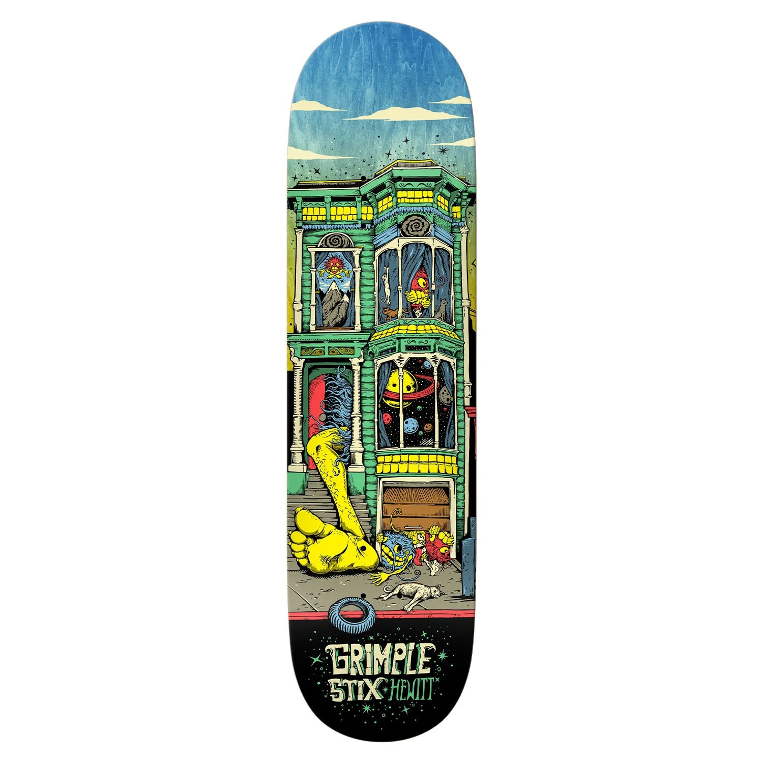 8.5 x 31.75 WB: 14
7-Ply Canadian Maple
Manufactured at BBS
Griptape not included