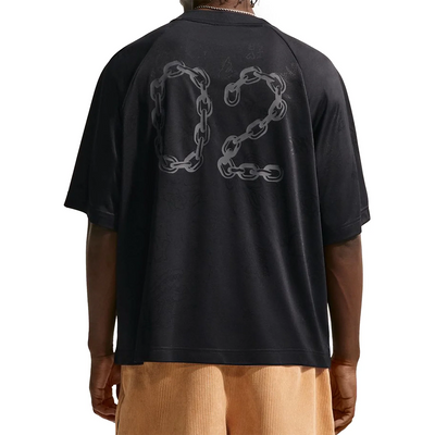 Nike SB Jacquard Skate Jersey Top - Black